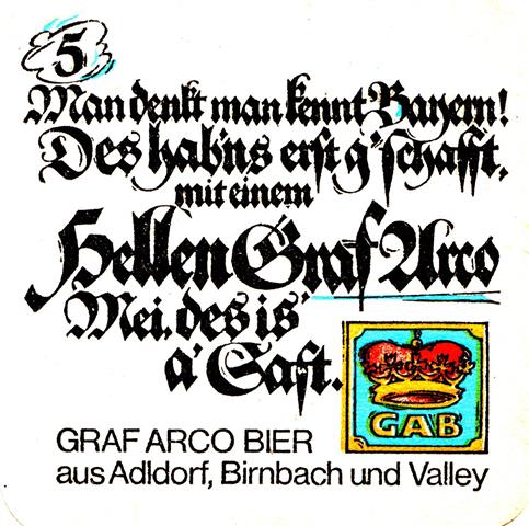 eichendorf dgf-by graf arco krone 6b (quad185-5 man denkt-rand schmaler) 